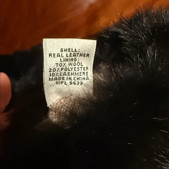 Preston & York Black Fur Trim Accessory - Picture 3 of 3